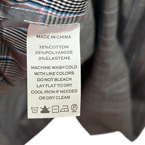 Hill House Athena Nap Dress Women’s Small Thai Check Plaid Cotton Mini Smocked - Picture 10 of 10